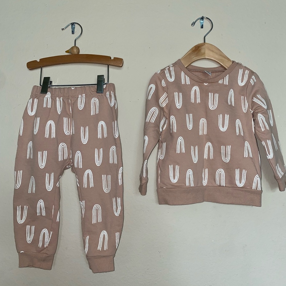 Infant PL:Baby 24 Months Rustic Rainbow 3 piece set